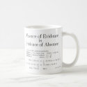 Absence of Evidence is Evidence of Absence mug