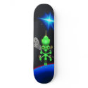 Angry Alien skateboard skateboard