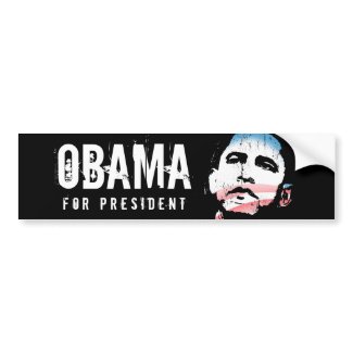 funny obama bumper stickers funny obama moustache bumper sticker by ...