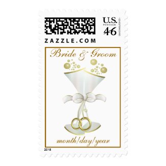 Champagne Toasts stamp