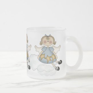 Christmas Star Angel Mug mug