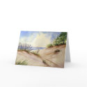 Drift Greeting Card card