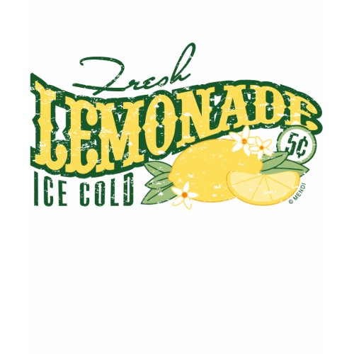 Fresh Lemonade Sign Tees shirt