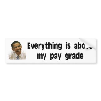 Funny Obama Bumper Sticker bumpersticker