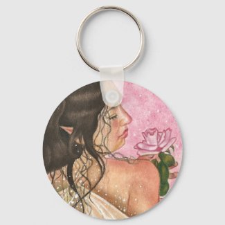 Fairy Rose Keychain