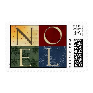 NOEL Christmas Stamp stamp