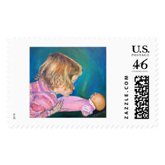 Pink Pajamas Stamp stamp