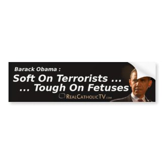 Soft On Terrorists ... bumpersticker