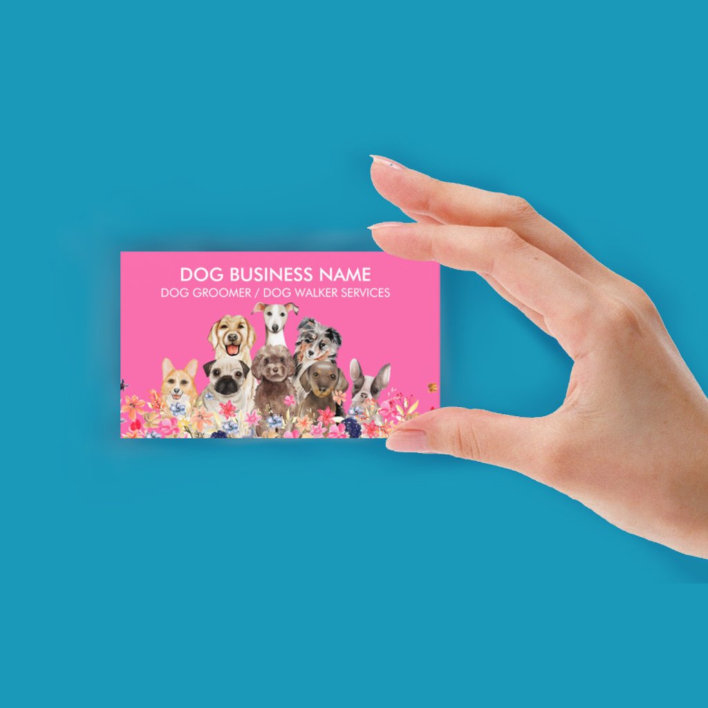 Dog Groomer Neon Pink