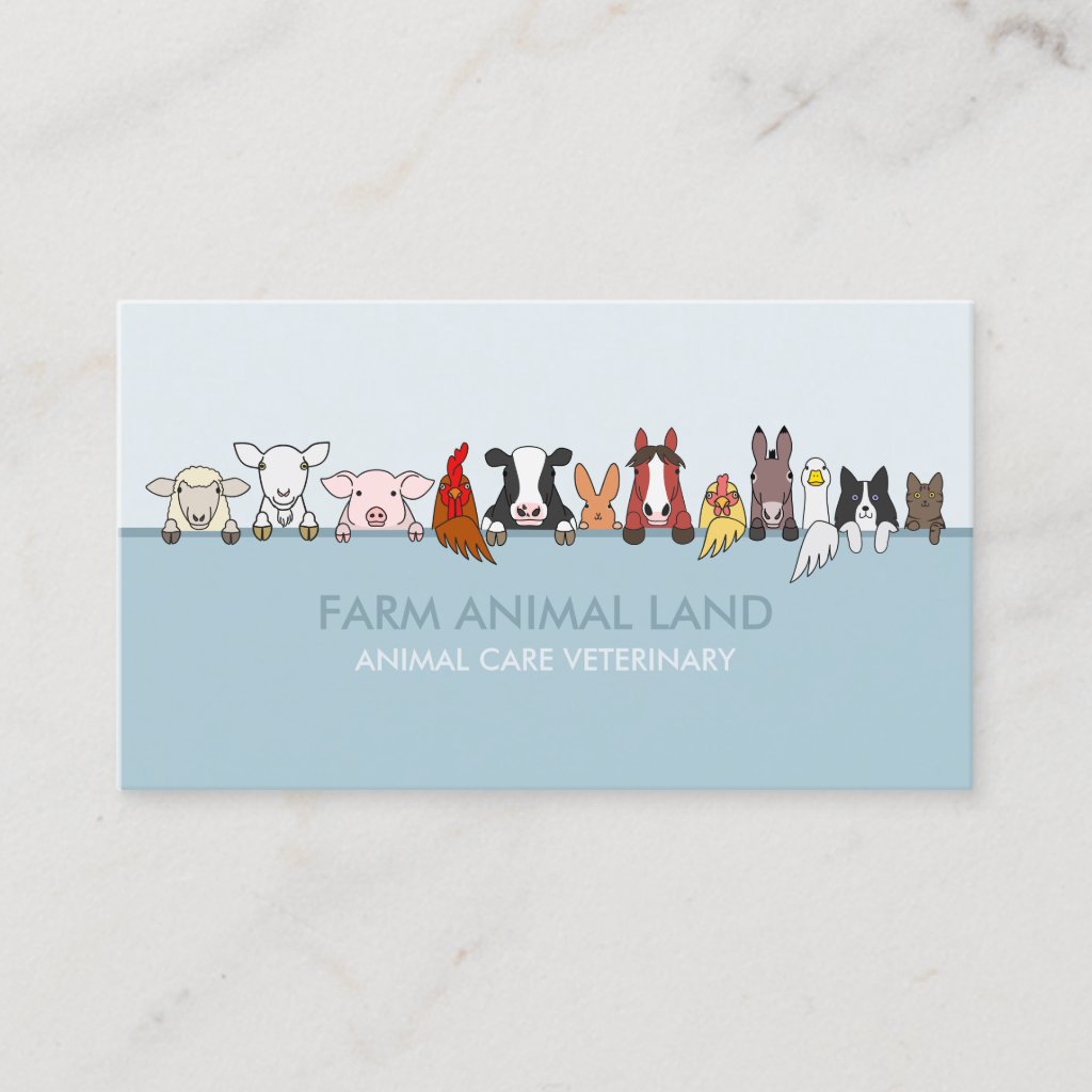 Farm Animal Veterinary Blue