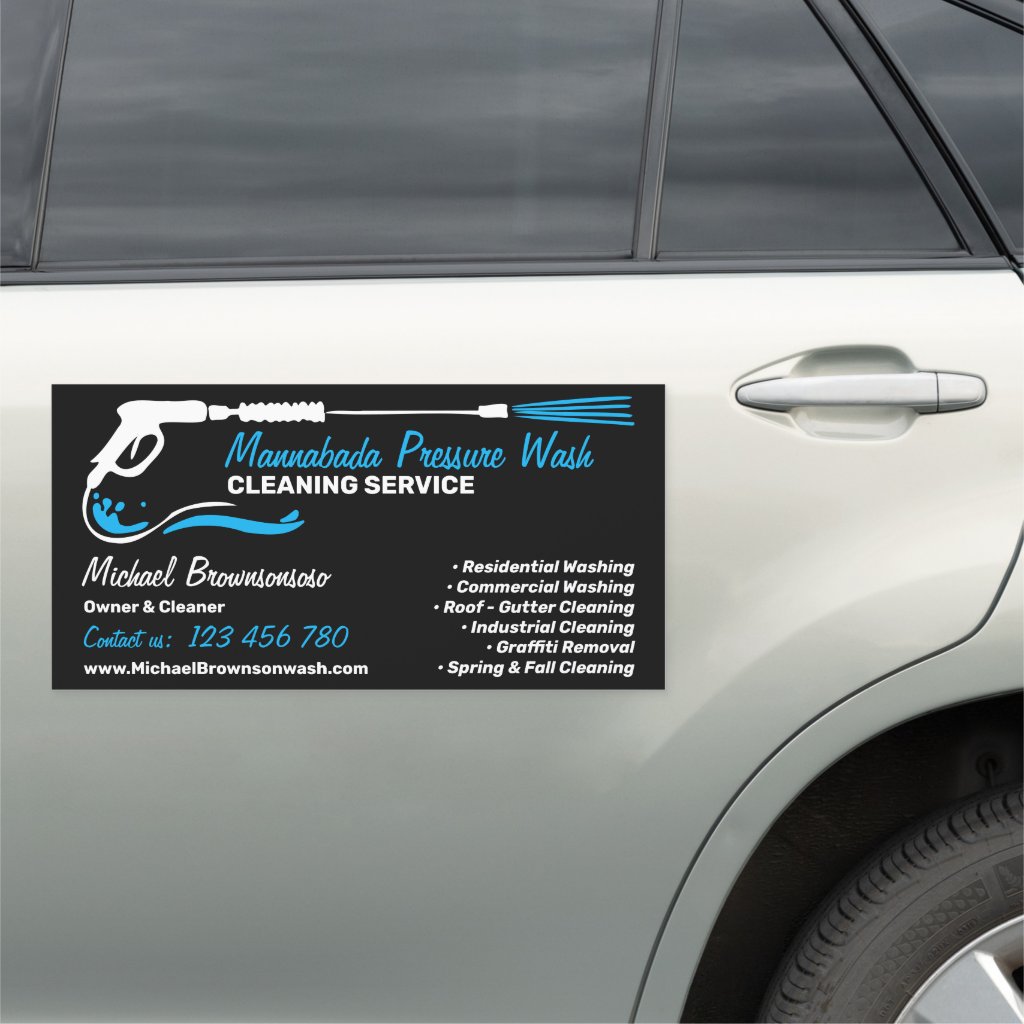 Pressure Washing Black Power Wash Cleaner Services