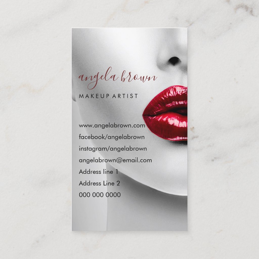 Makeup Artist Photo red lips lipstick gloss