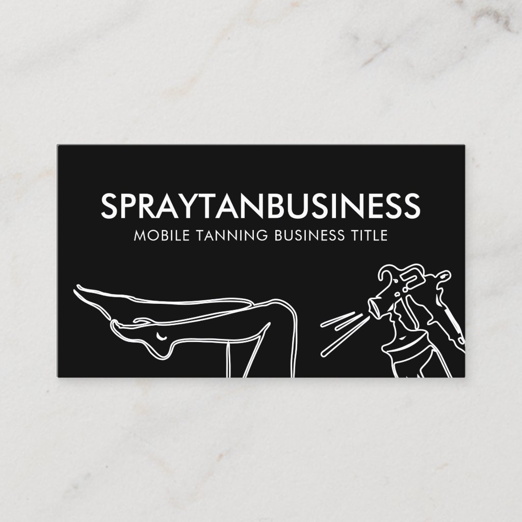 Minimalist Modern Line Painting Tan Spray